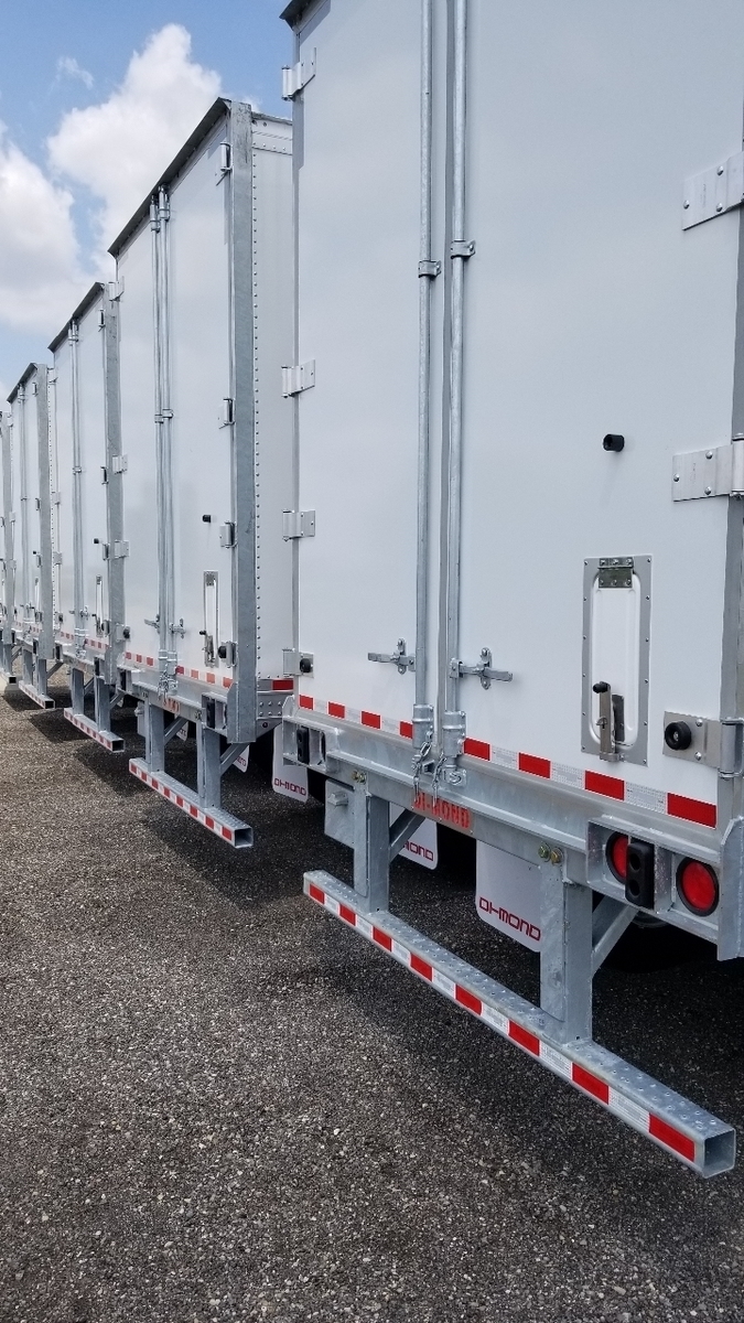 a row of trucks